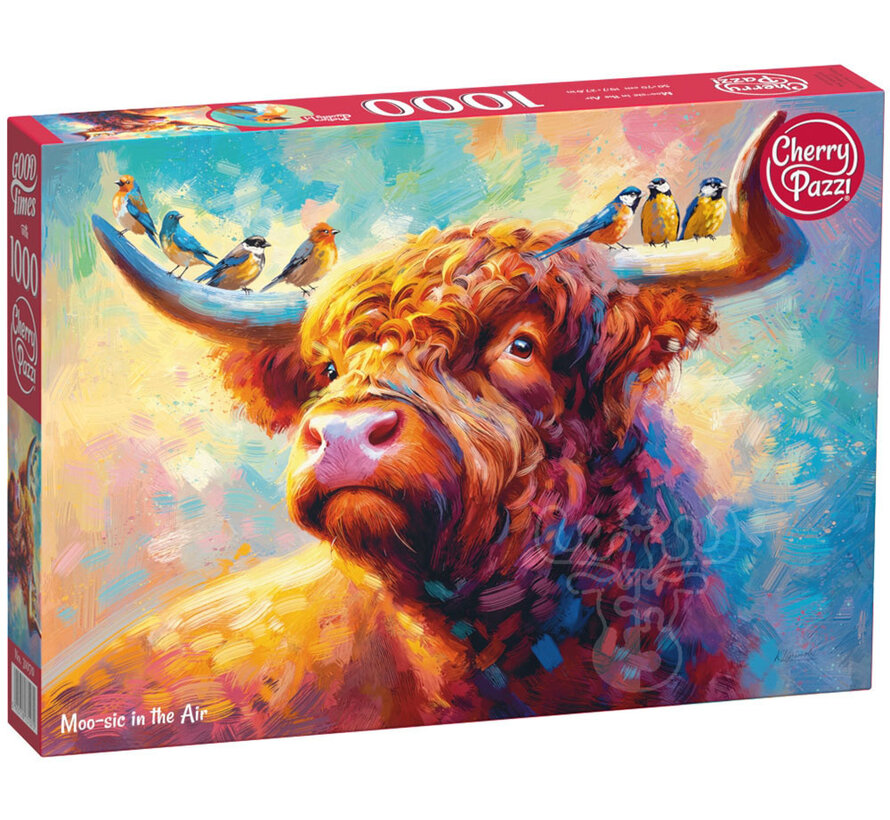 CherryPazzi Moo-sic in the Air Puzzle 1000pcs