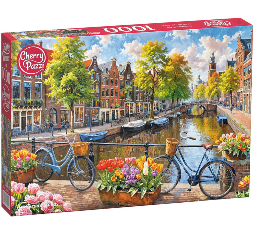 CherryPazzi Amsterdam Tulips Puzzle 1000pcs