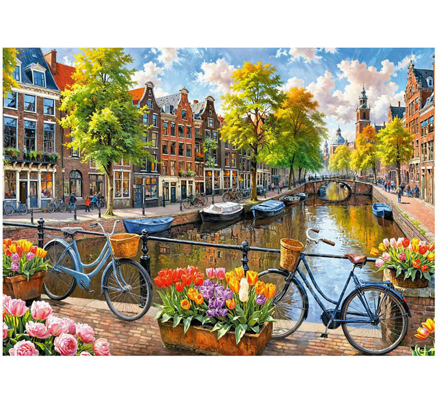 CherryPazzi Amsterdam Tulips Puzzle 1000pcs