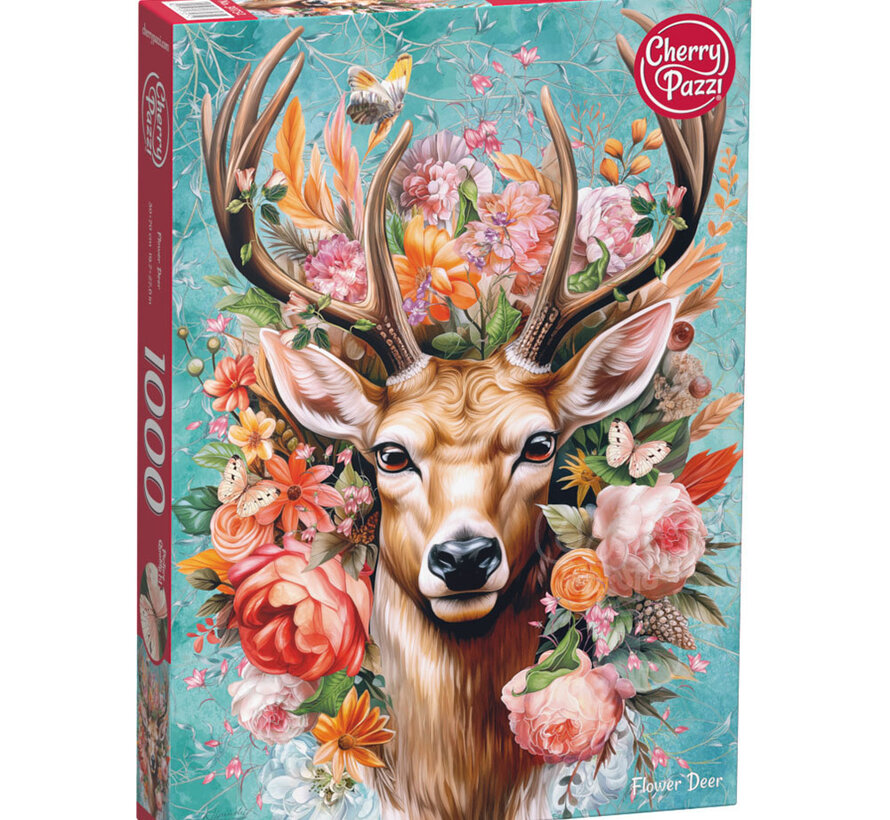CherryPazzi Flower Deer Puzzle 1000pcs