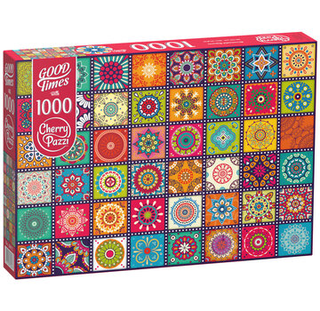 CherryPazzi CherryPazzi Ornamental Squares Puzzle 1000pcs