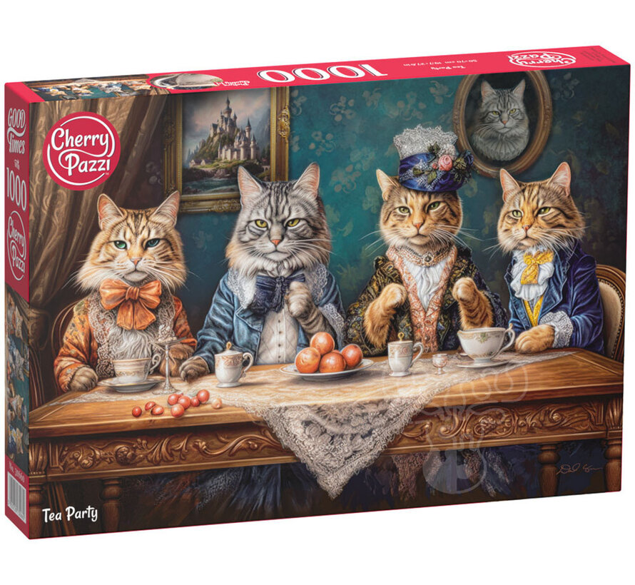 CherryPazzi Tea Party Puzzle 1000pcs