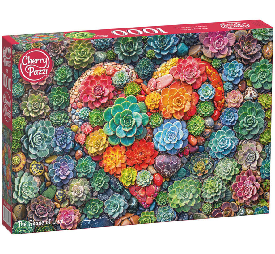 CherryPazzi The Shape of Love Puzzle 1000pcs