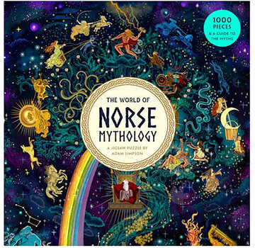 Laurence King Publishing Laurence King The World of Norse Mythology Puzzle 1000pcs