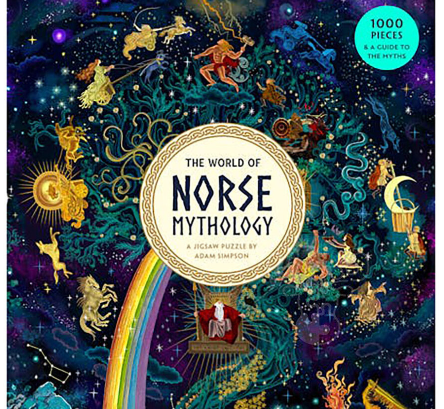 Laurence King The World of Norse Mythology Puzzle 1000pcs