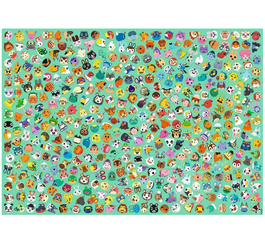 Ravensburger Animal Crossing Challenge Puzzle 1000pcs