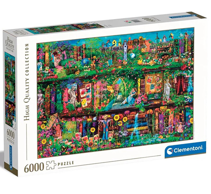 Clementoni Garden Shelf Puzzle 6000pcs Import