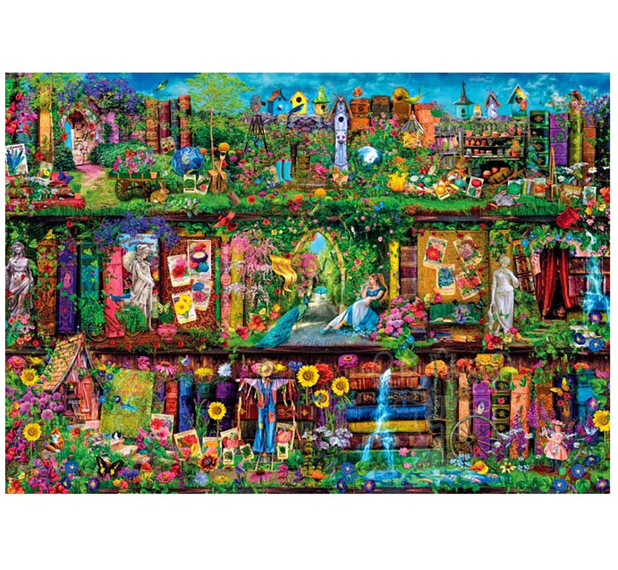 Clementoni Garden Shelf Puzzle 6000pcs Import