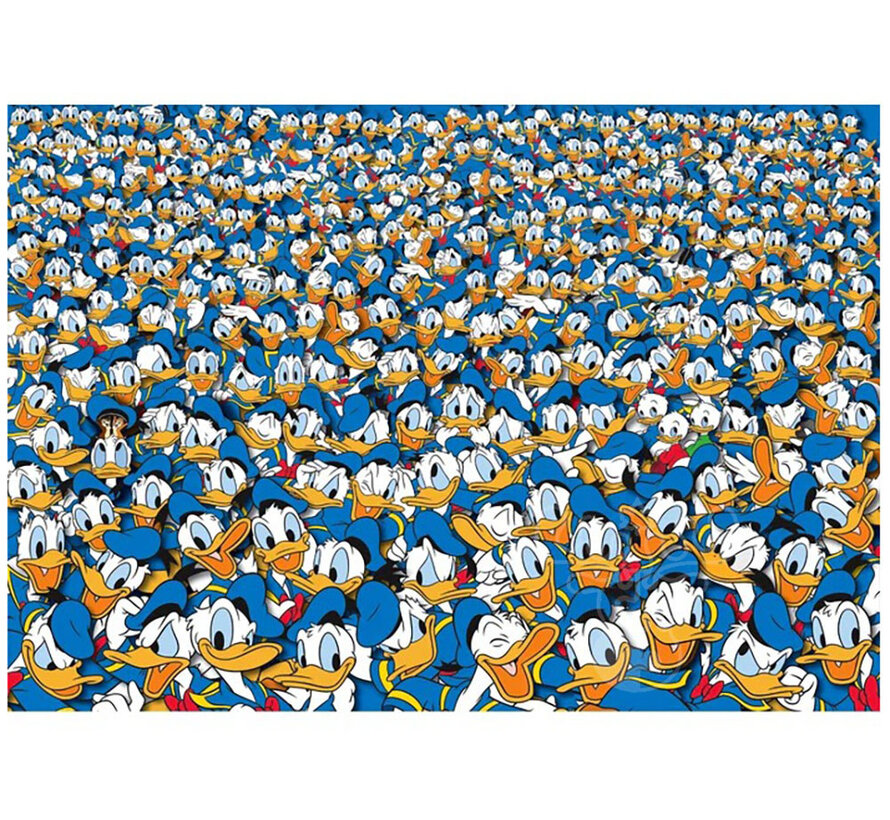 Clementoni Disney Impossible Puzzle! Donald Puzzle 1000pcs - Import