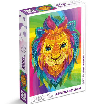 Roovi/D-Toys Roovi/D-Toys Abstract Lion Puzzle 1000pcs