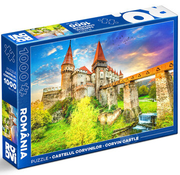 Roovi/D-Toys Roovi/D-Toys Corvin Castle - Gothic Largest Castles in Europe Puzzle 1000pcs