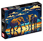 Roovi/D-Toys Vibrant Elephants Puzzle 1000pcs