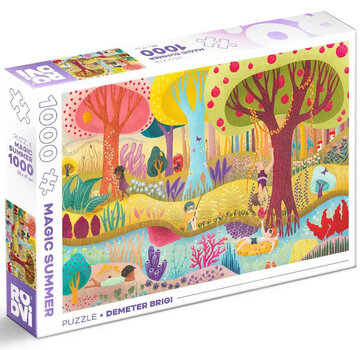 Roovi/D-Toys Roovi/D-Toys Magic Forest, Summer Puzzle 1000pcs