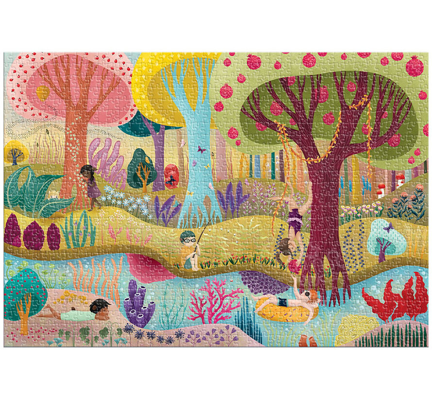 Roovi/D-Toys Magic Forest, Summer Puzzle 1000pcs