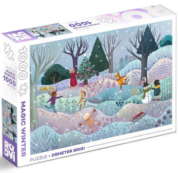 Roovi/D-Toys Roovi/D-Toys Magic Forest, Winter Puzzle 1000pcs