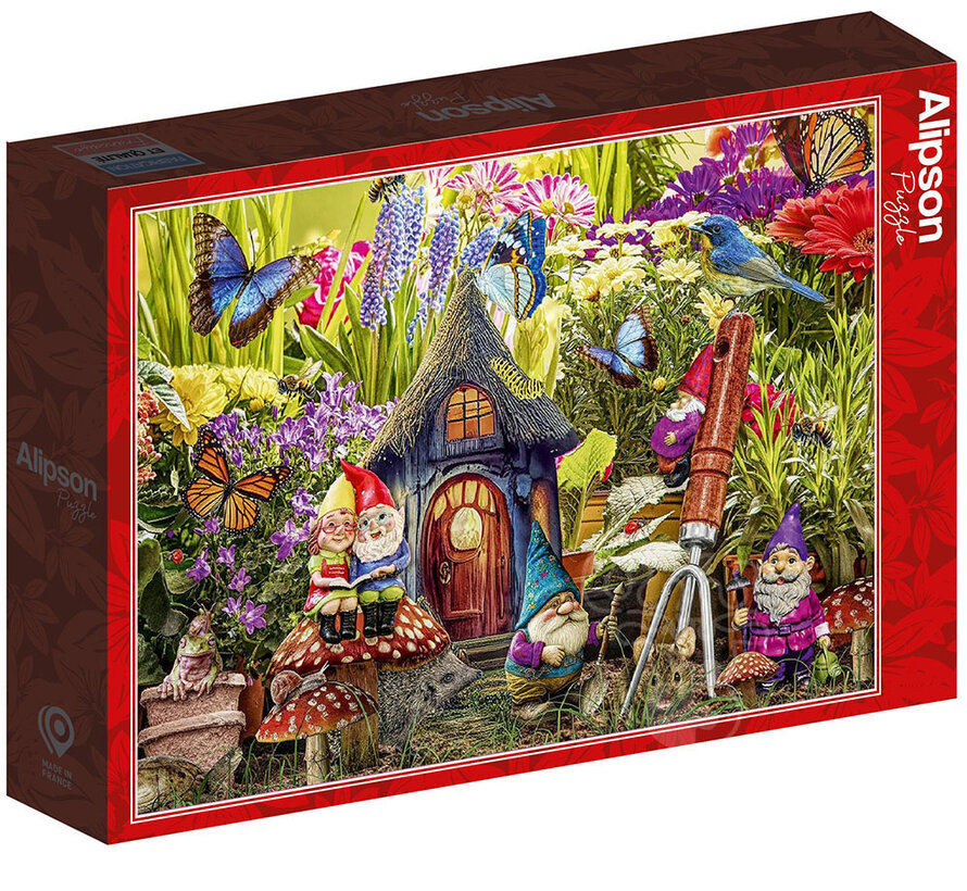Alipson The Gnome's Garden Puzzle 1000pcs
