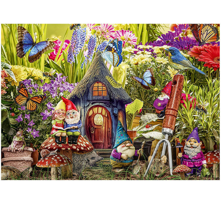 Alipson The Gnome's Garden Puzzle 1000pcs