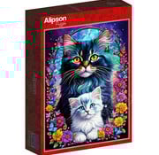 Alipson Puzzle Alipson Cats - Maternal Love Collection Puzzle 1000pcs