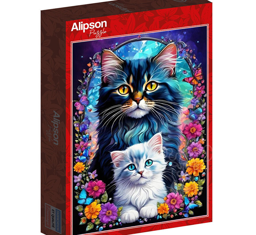 Alipson Cats - Maternal Love Collection Puzzle 1000pcs