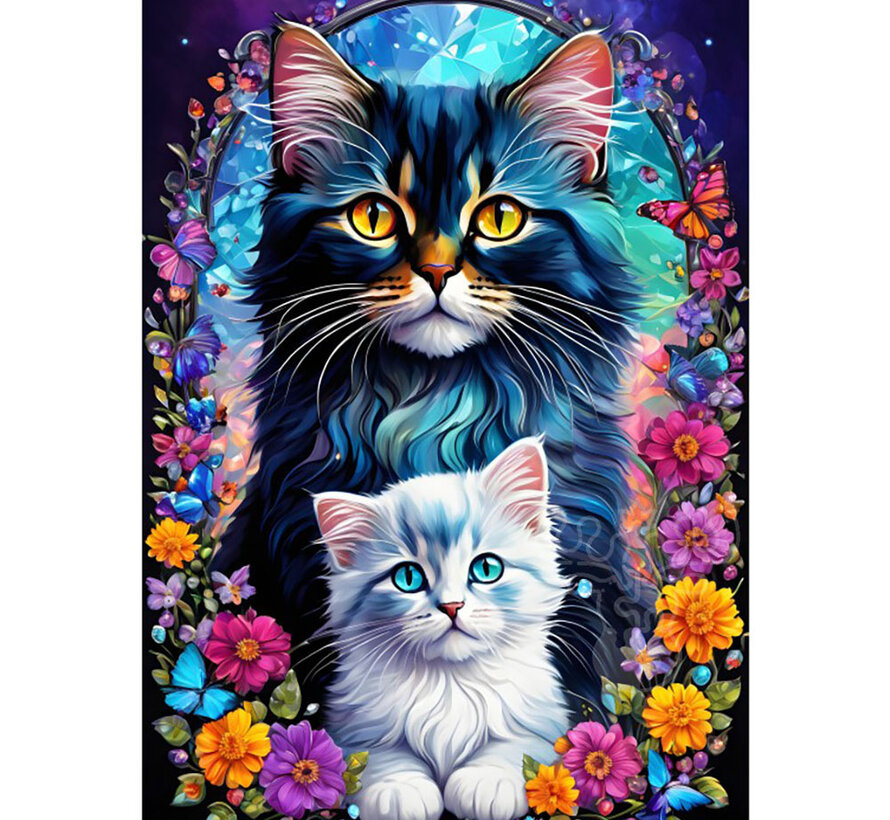 Alipson Cats - Maternal Love Collection Puzzle 1000pcs
