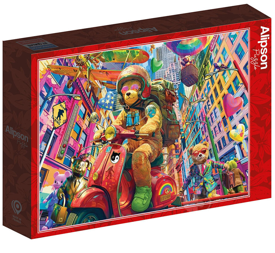 Alipson Teddy on the Go Puzzle 1000pcs