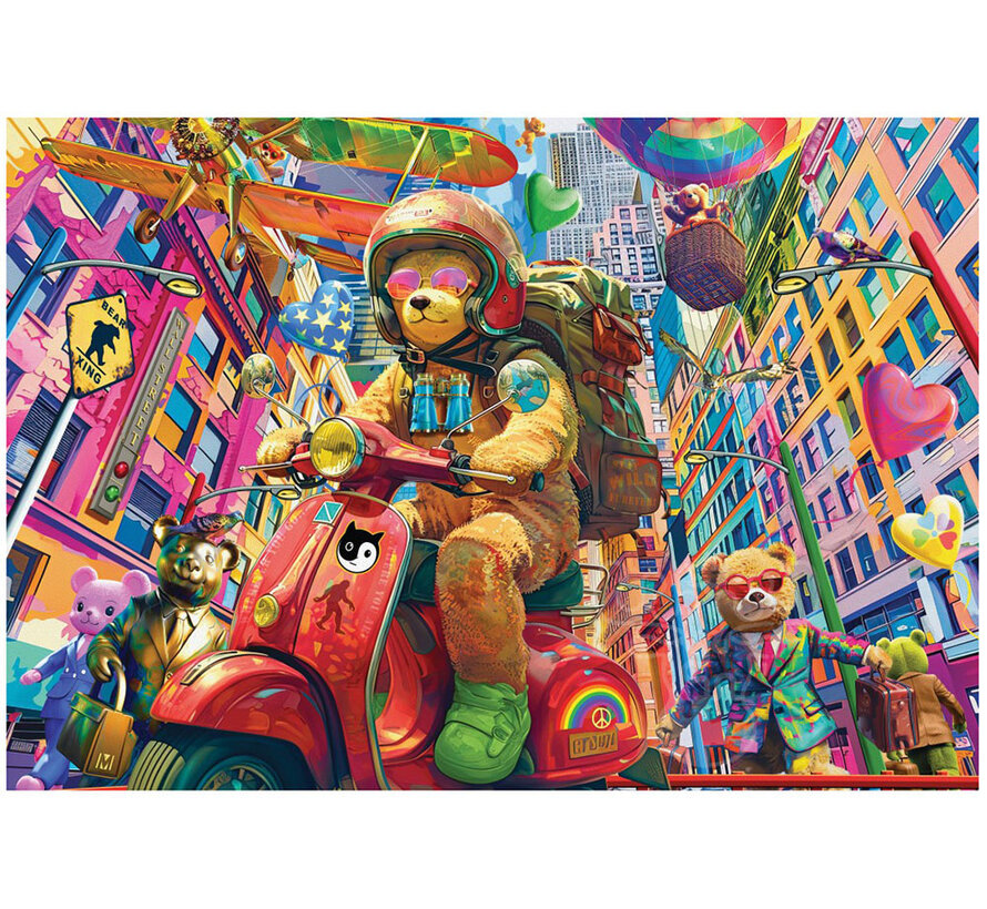 Alipson Teddy on the Go Puzzle 1000pcs