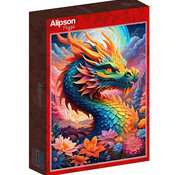 Alipson Puzzle Alipson Colourful Dragon 1000pcs