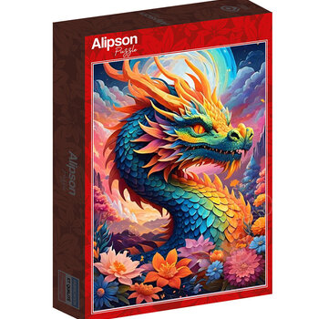 Alipson Puzzle Alipson Colourful Dragon 1000pcs
