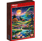 Alipson Puzzle Alipson Nuit de plein lune (Full Moon Night) 500pcs