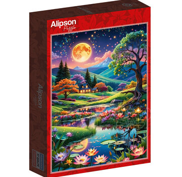 Alipson Puzzle Alipson Nuit de plein lune (Full Moon Night) 500pcs