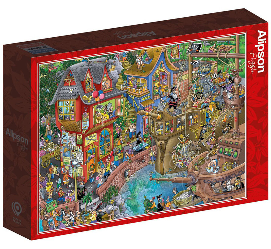 Alipson Steve Skelton - Port of Pontcheffs Puzzle 1000pcs