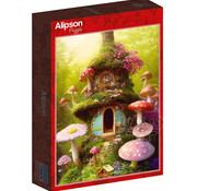 Alipson Puzzle Alipson Mushroom House (Maison champignons)Puzzle 1000pcs