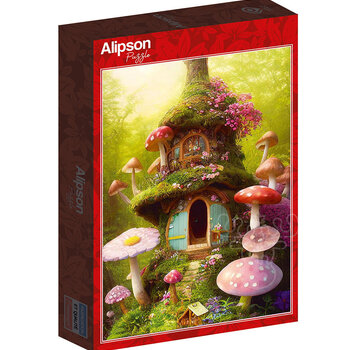 Alipson Puzzle Alipson Mushroom House (Maison champignons)Puzzle 1000pcs