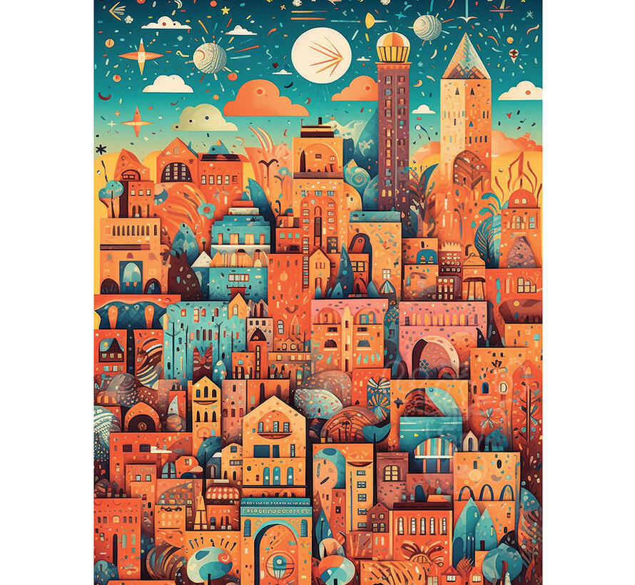 Alipson Amazing City Puzzle 500pcs
