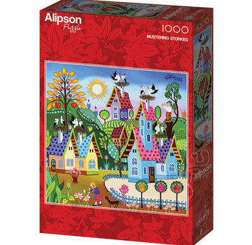 Alipson Puzzle Alipson Mustering Storkes 1000pcs