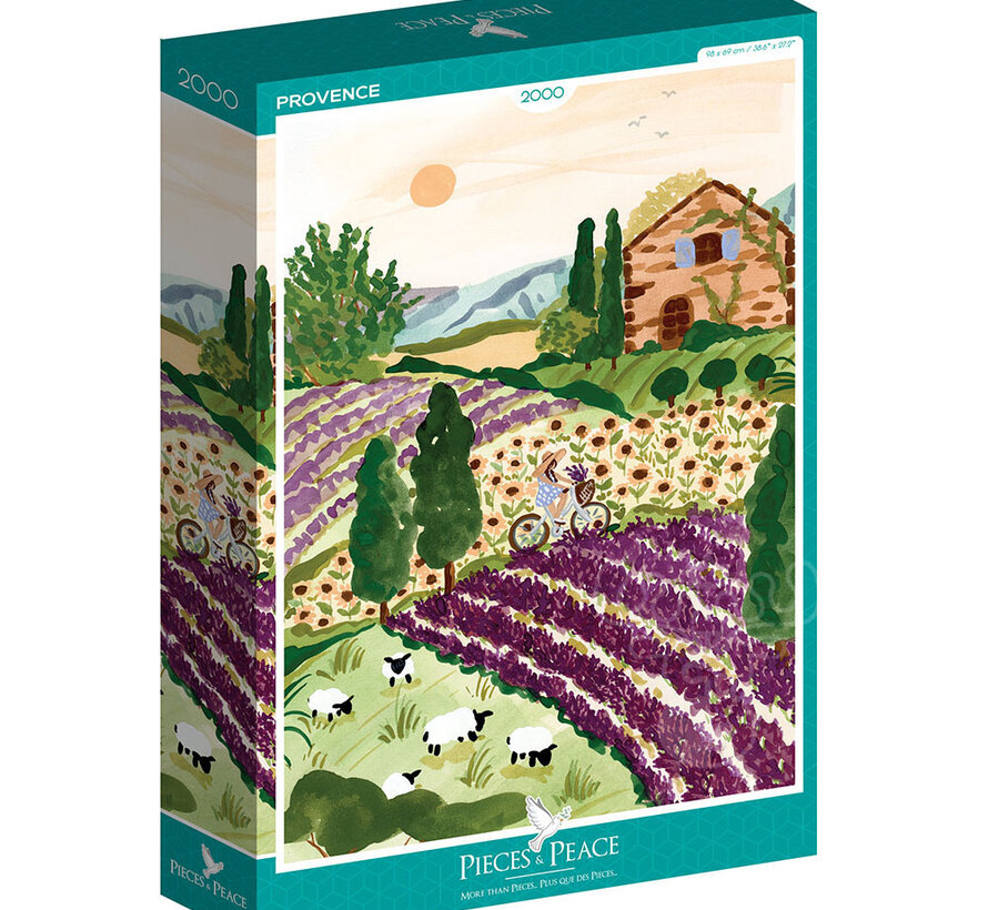 Pieces & Peace Provence Puzzle 2000pcs