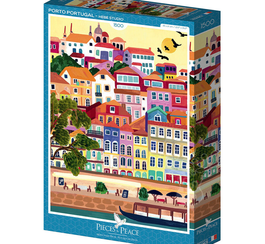 Pieces & Peace Porto - Portugal Puzzle 1500pcs