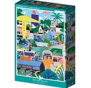 Pieces & Peace Pieces & Peace Nantes City Puzzle 2000pcs