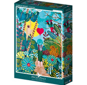 Pieces & Peace Pieces & Peace Jungle Heart Puzzle 1000pcs