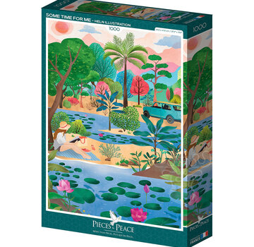 Pieces & Peace Pieces & Peace Some time for me Puzzle 1000pcs