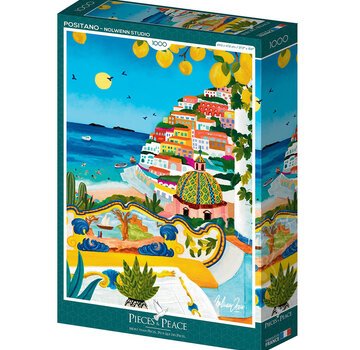 Pieces & Peace Pieces & Peace Positano Puzzle 1000pcs