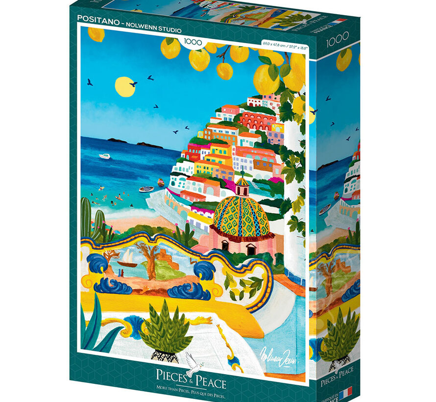 Pieces & Peace Positano Puzzle 1000pcs