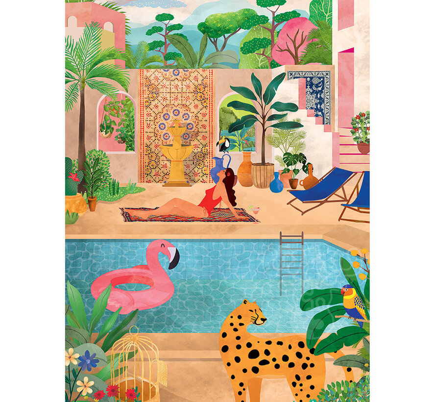 Pieces & Peace Summer Paradise Puzzle 500pcs