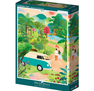 Pieces & Peace Pieces & Peace Summer Trip Puzzle 1000pcs