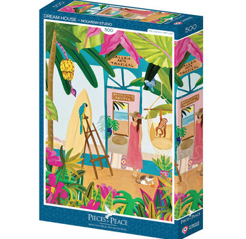 Pieces & Peace Pieces & Peace Dream House Puzzle 500pcs