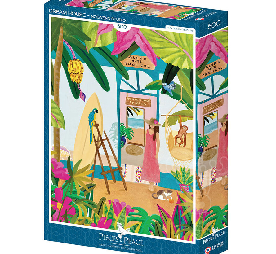 Pieces & Peace Dream House Puzzle 500pcs
