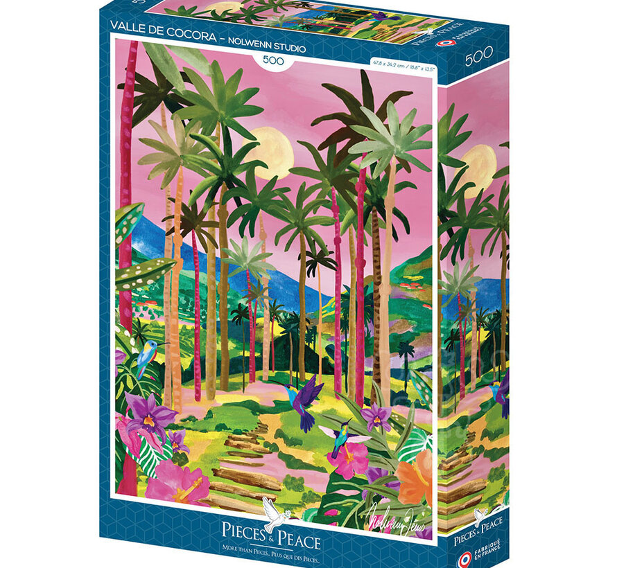 Pieces & Peace Cocora Valley Puzzle 500pcs