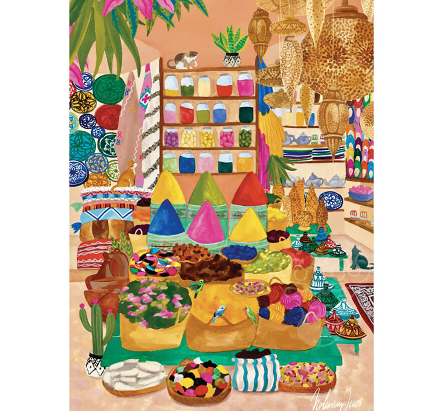 Pieces & Peace Spice Square Puzzle 1000pcs