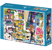 Pieces & Peace Pieces & Peace My Happy Place is in the Art Studio Puzzle 1500pcs