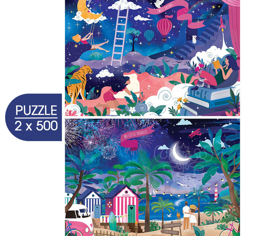 Pieces & Peace My Dreams Puzzle 2 x 500pcs